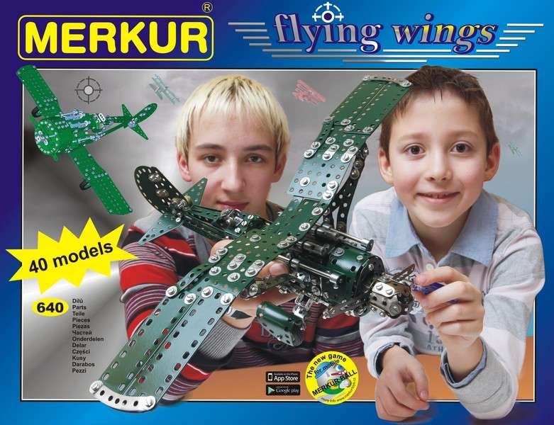 Merkur Flying wings 40 modelů