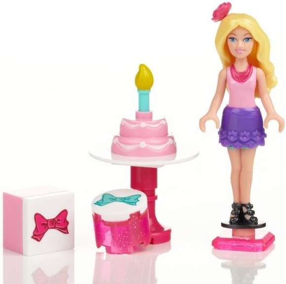 MEGABLOKS Micro Barbie figurka 