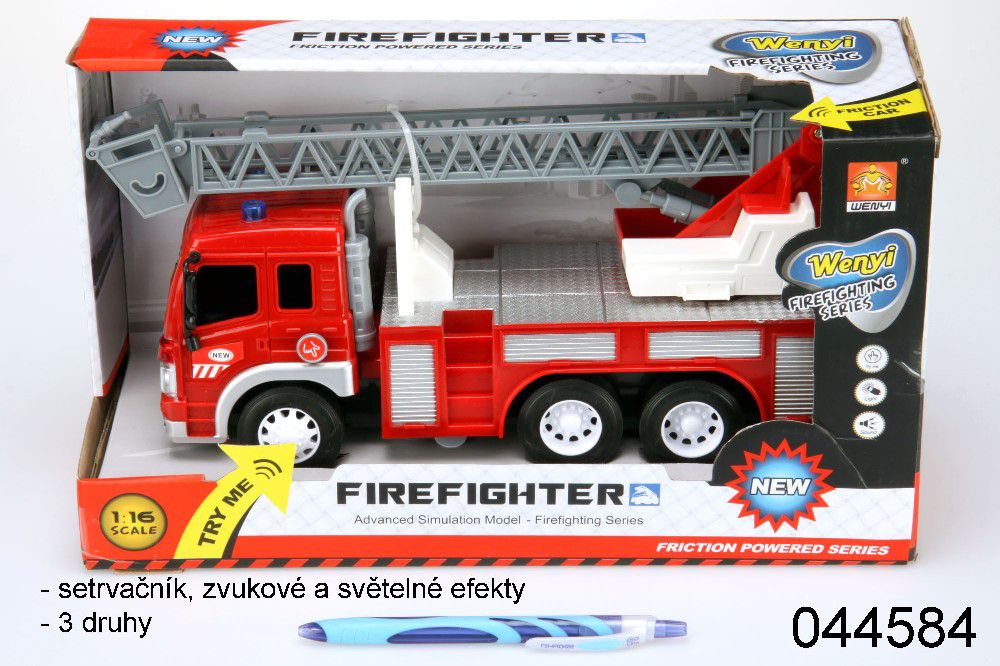 Auto hasiči na setrvačník