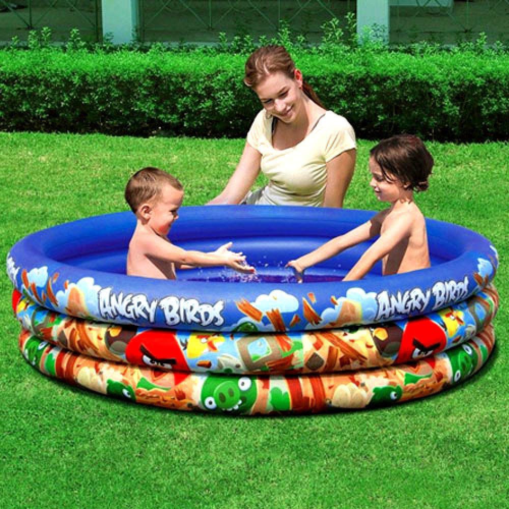 OLYMPTOY Nafukovací bazén Angry Birds 152cm