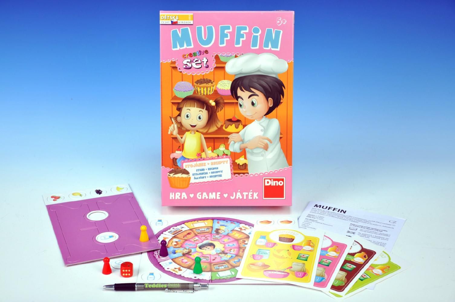 Muffin společenská hra v krabici