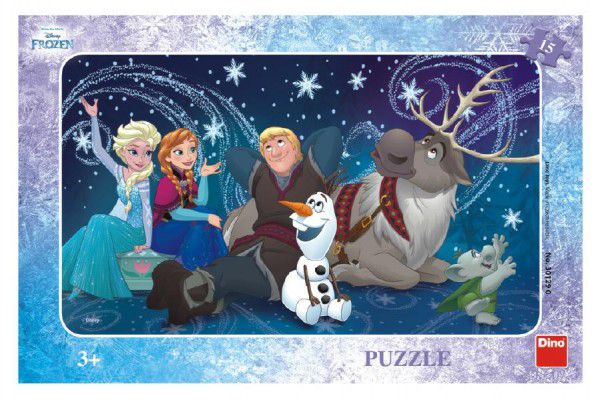 Puzzle Frozen 15 dílků
