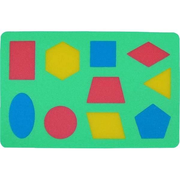 Pěnové puzzle - Geometrické obrazce